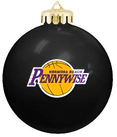 Basketball Ornament (Black)
