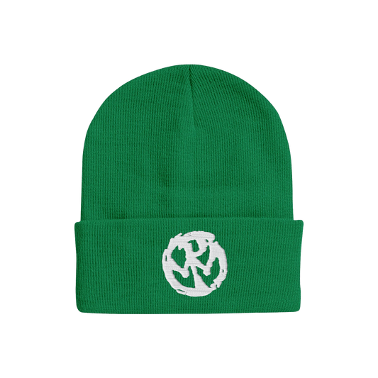 PW Circle Logo Beanie - Green