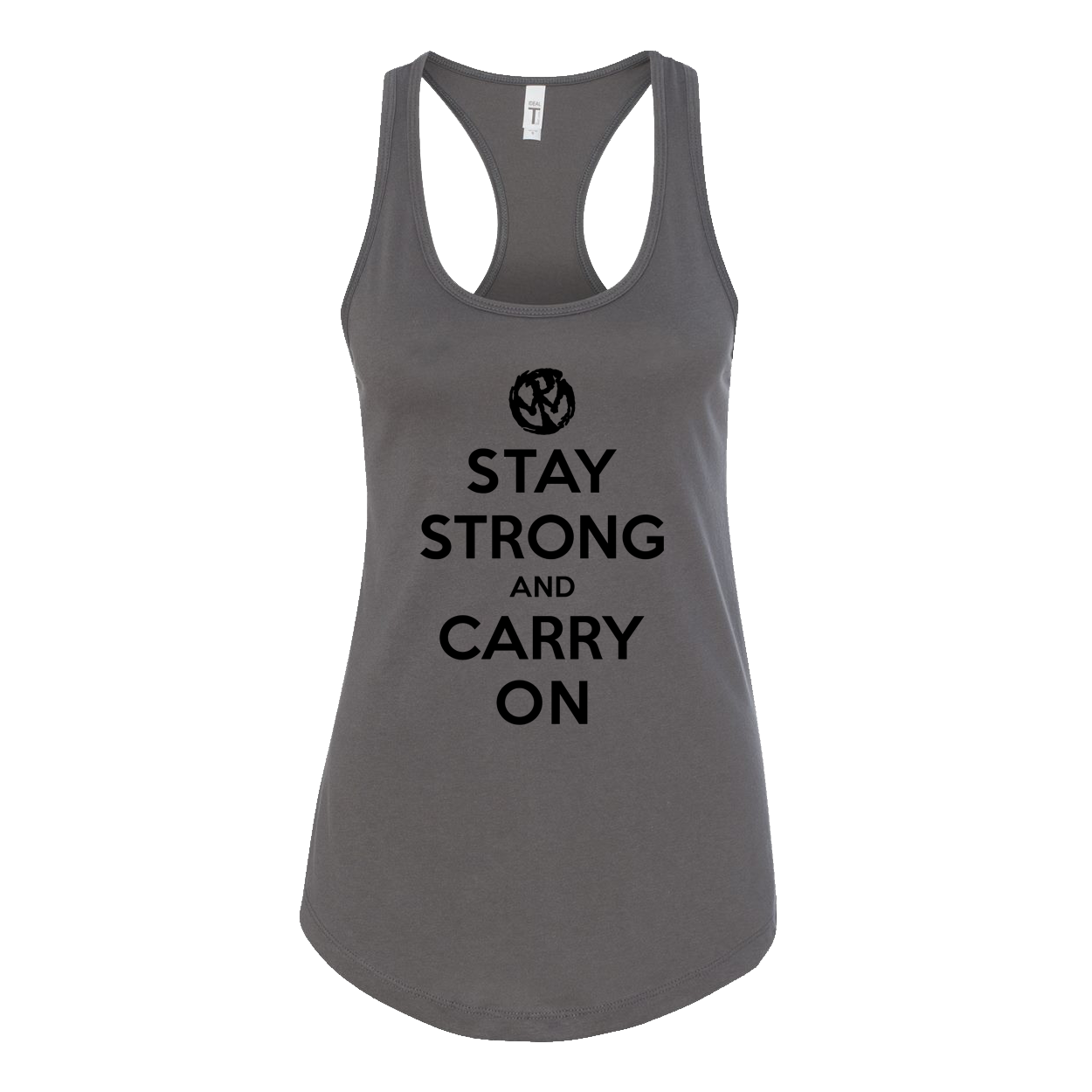 Women's Stay Strong Tank (Grey)